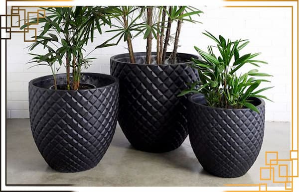 قیمت خرید گلدان پلاستیکی مدرن + فروش ویژه